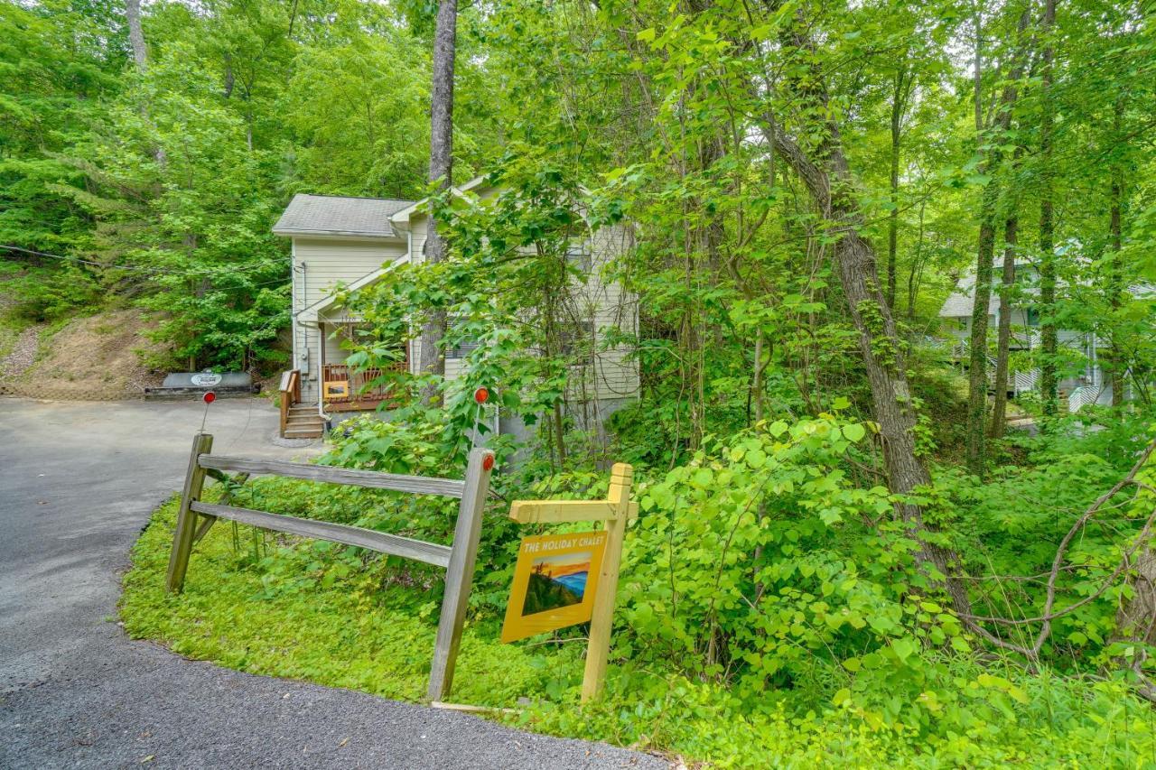 Gatlinburg Vacation Rental Balcony With Hot Tub! Buitenkant foto