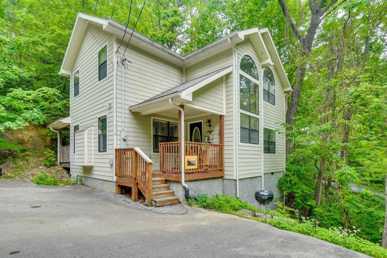 Gatlinburg Vacation Rental Balcony With Hot Tub! Buitenkant foto